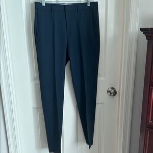 Men's Navy Blue Dress Pants